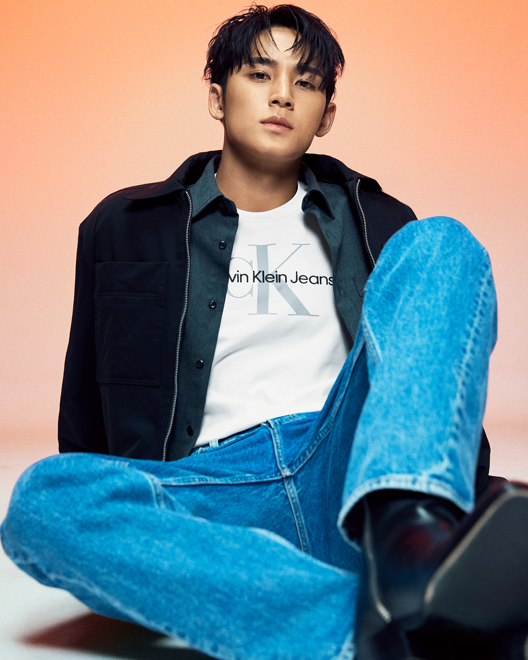 차은우 VS 민규, 캘빈클라인 겨울 아우터 스타일 맞대결 4813-Image